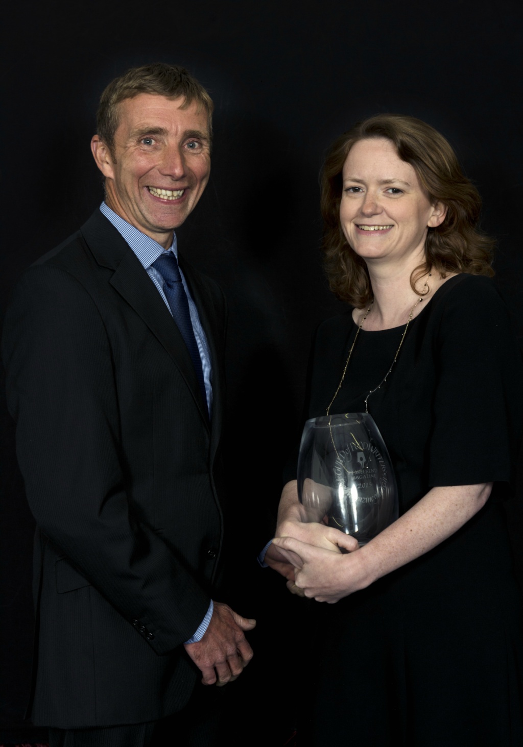 Stuart Cox from Sakata UK Ltd (Tenderstem®) and Natalie Whittle (Associate Editor FT Weekend Magazine)